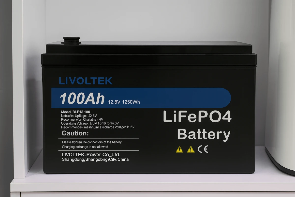 100AH/12V LIVOLTEK LITHIUM BATTERY
